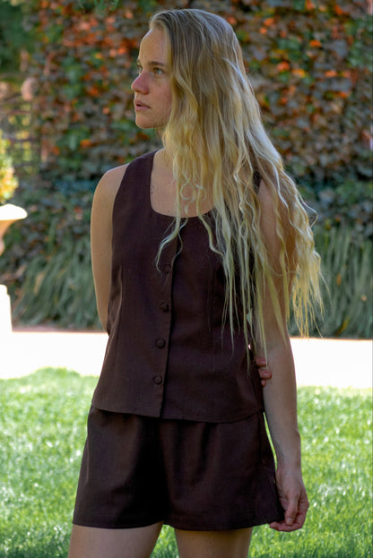 Vest Sira - café moro