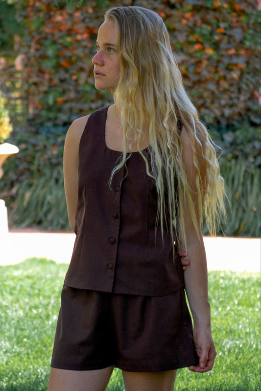 Vest Sira - café moro