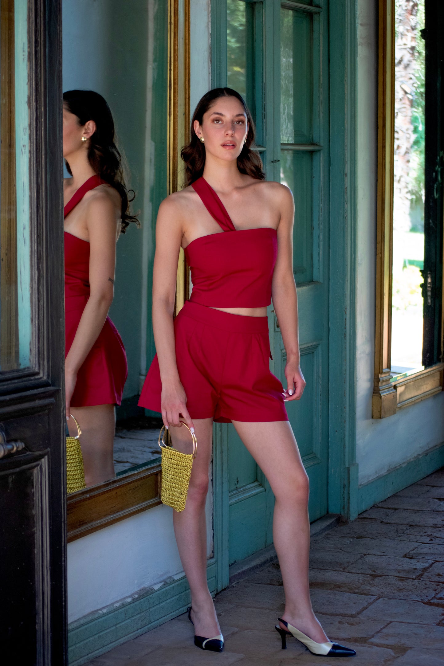 Shorts Noa -  rojo italiano
