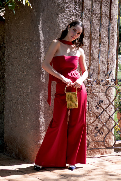 Top vuelos Elia - rojo italiano