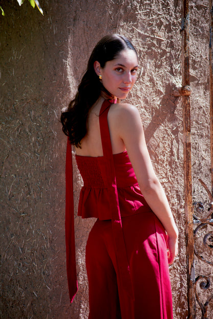 Top vuelos Elia - rojo italiano