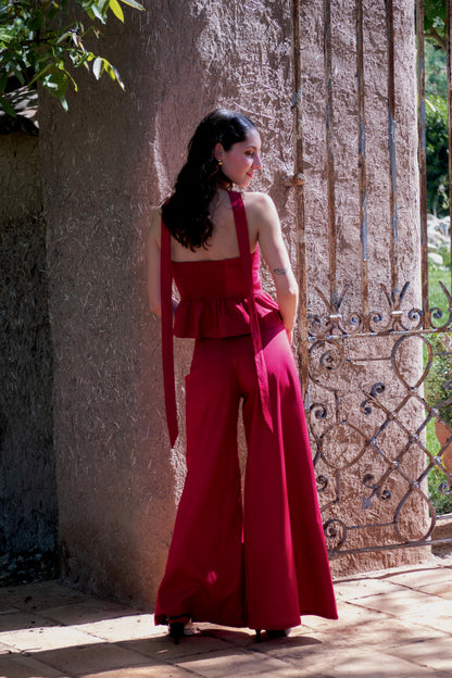 Top vuelos Elia - rojo italiano