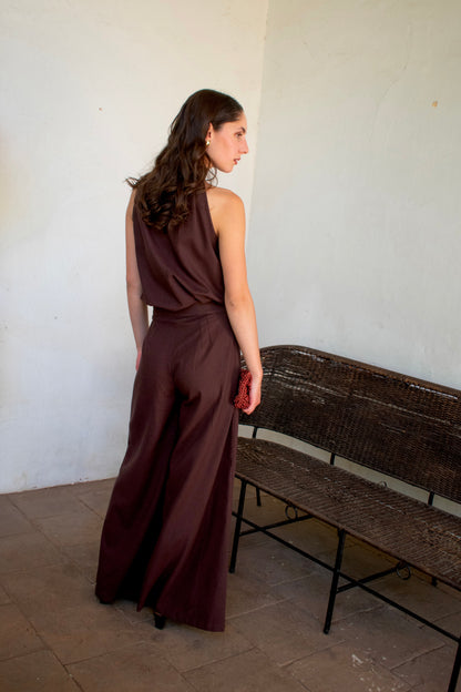 Pantalón Siena - café moro