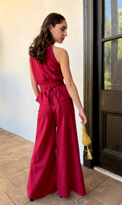 Pantalón Siena - rojo italiano