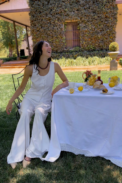 Pantalón Siena -  blanco