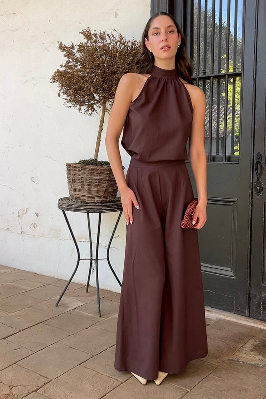 Pantalón Siena - café moro