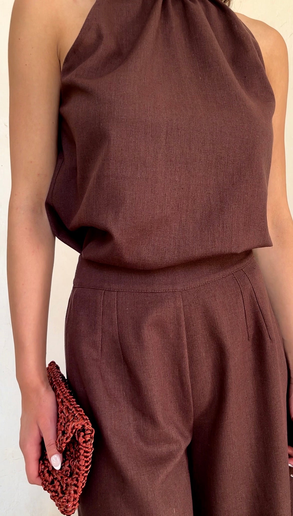 Pantalón Siena - café moro