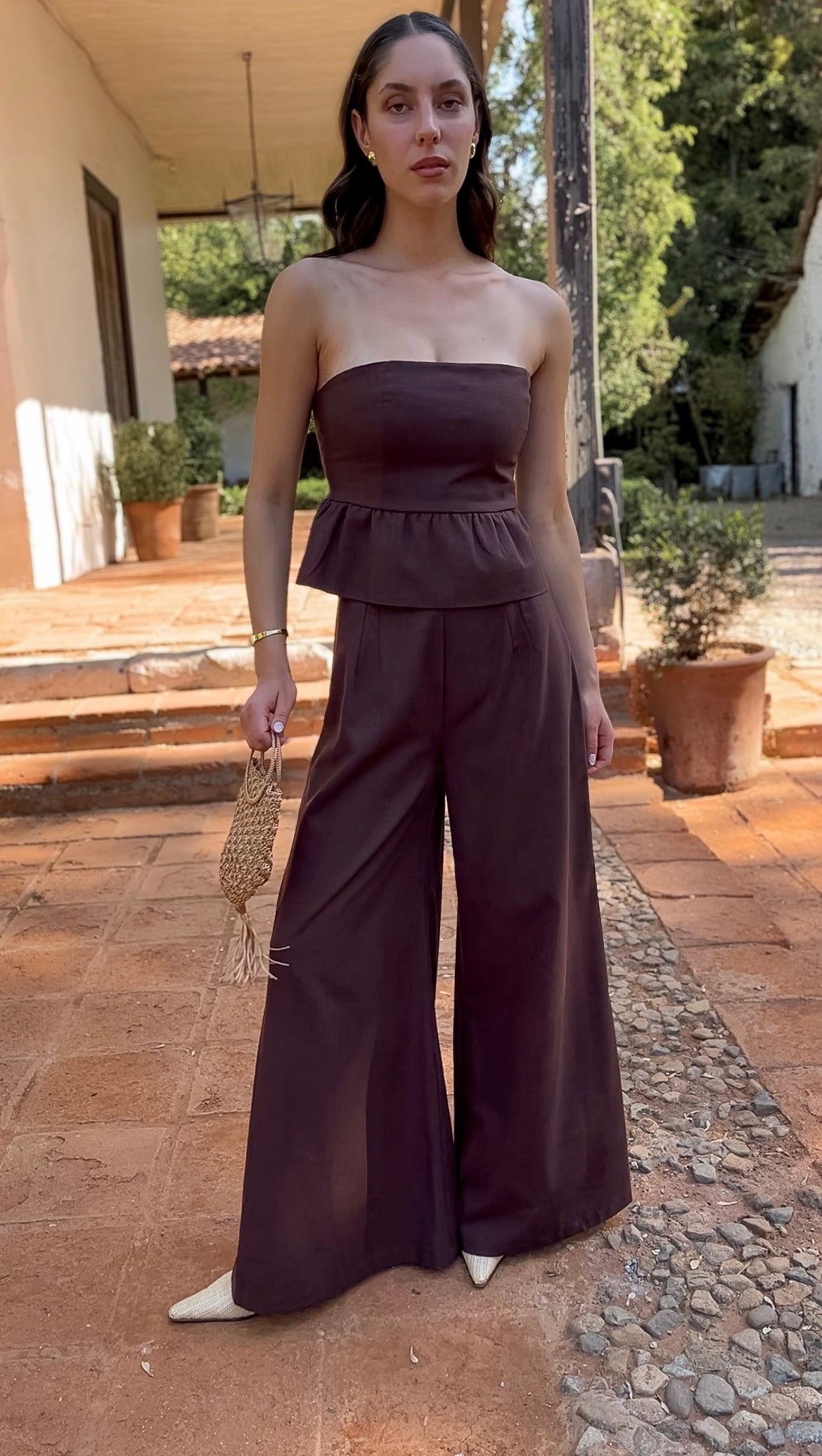 Pantalón Siena - café moro