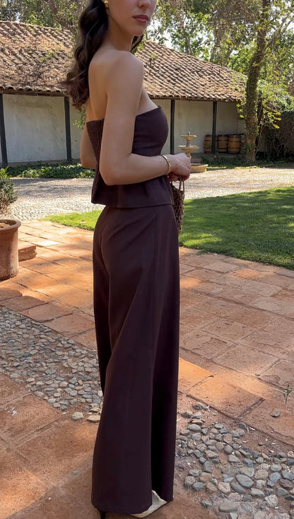 Pantalón Siena - café moro