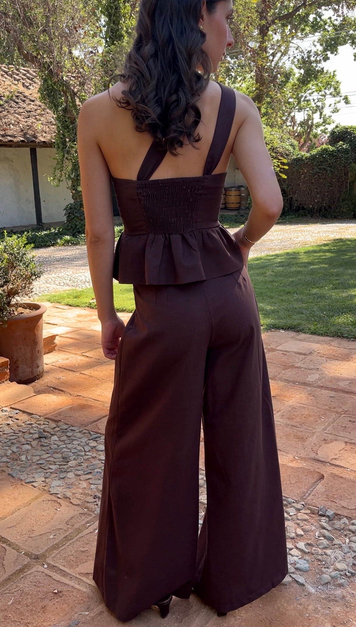 Pantalón Siena - café moro