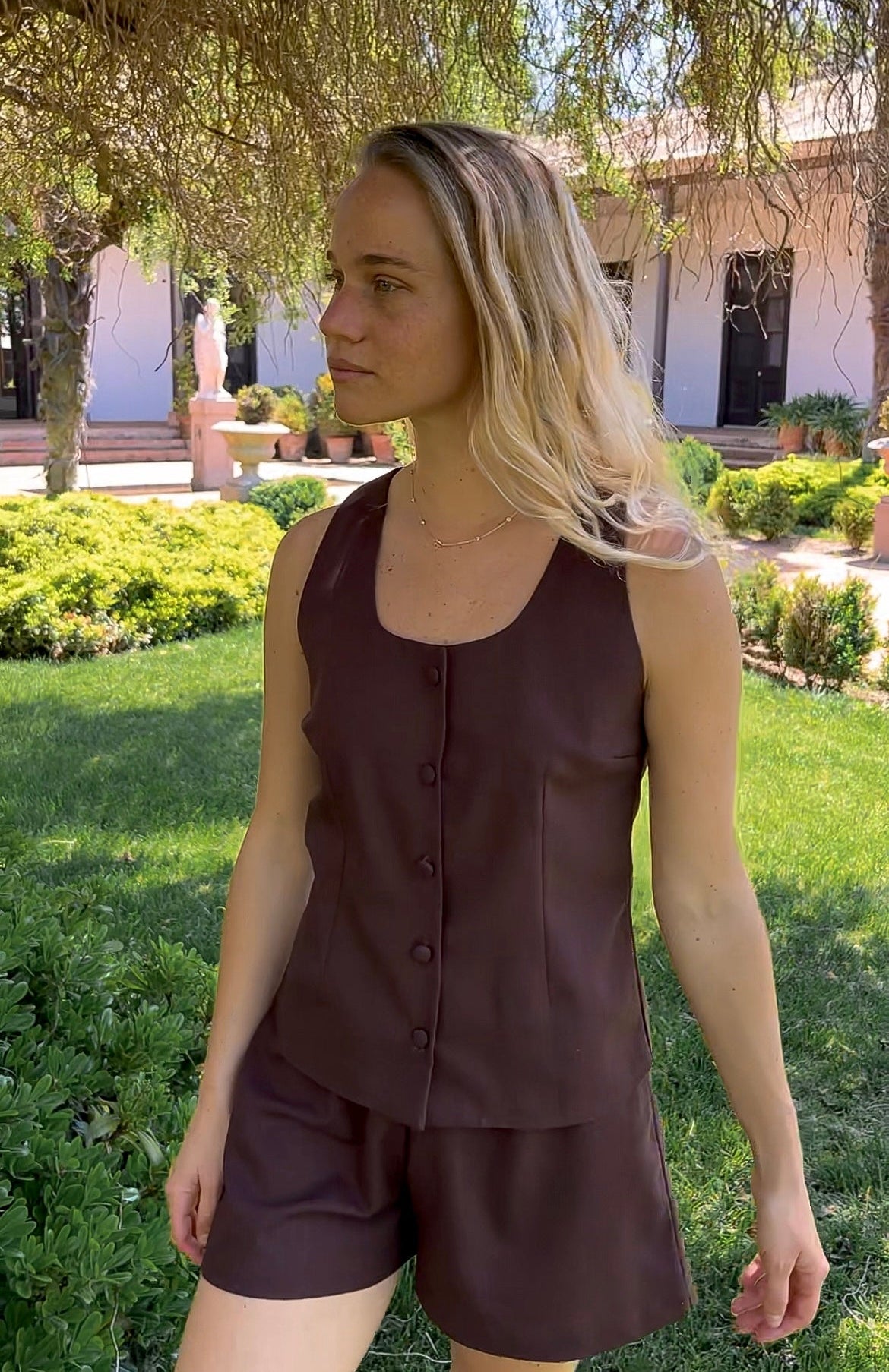 Vest Sira - café moro