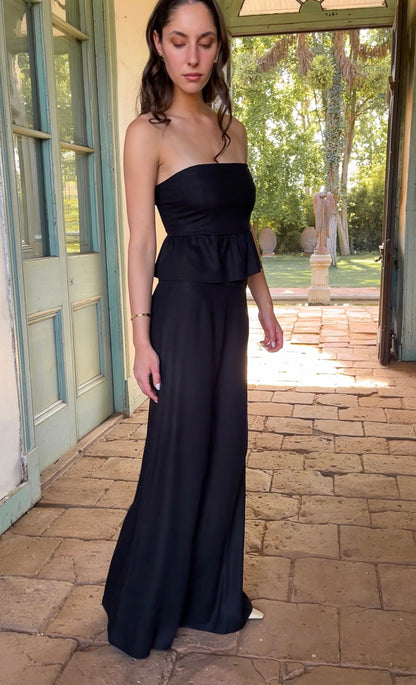 Top vuelos Elia - negro