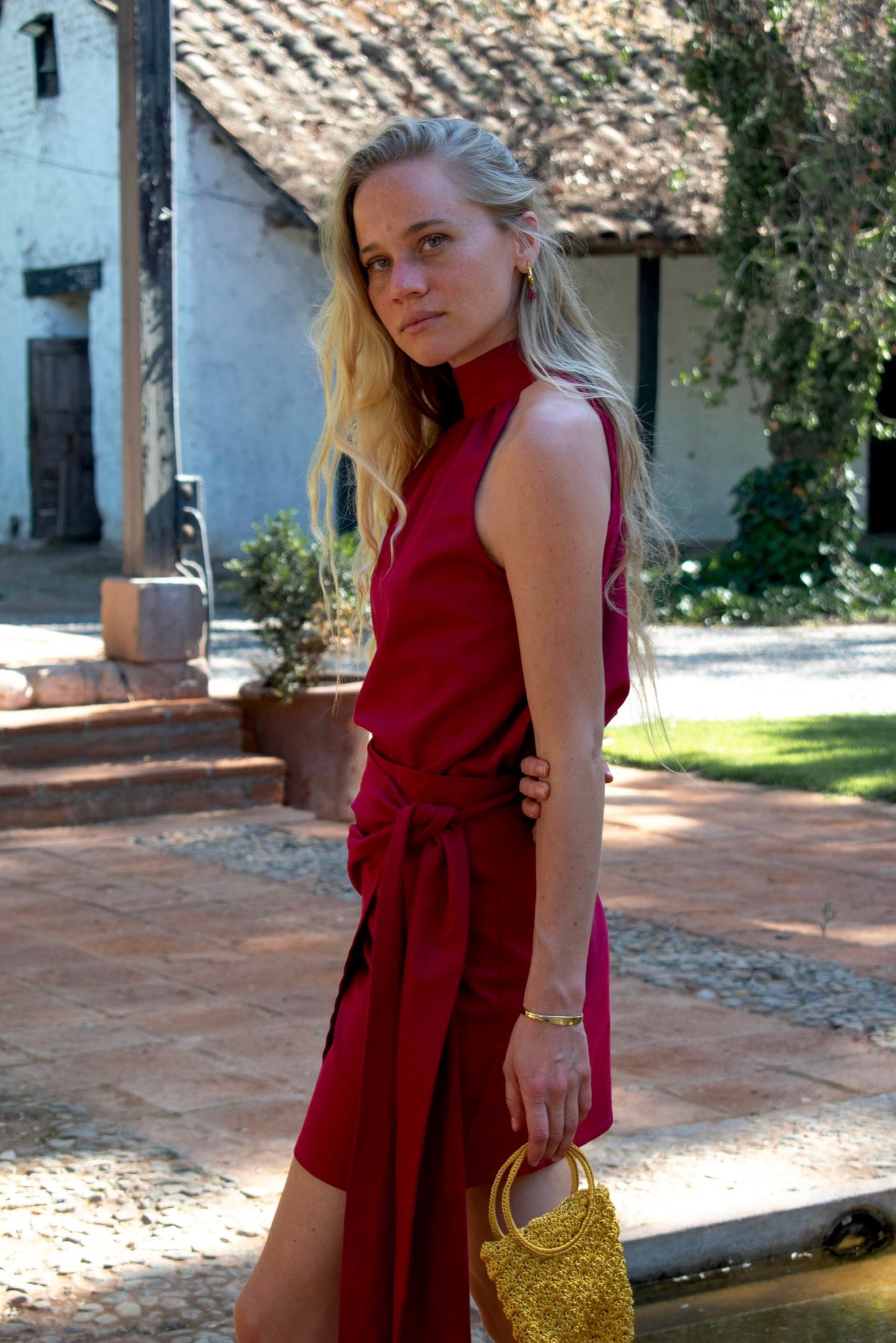 Falda Vera - rojo italiano