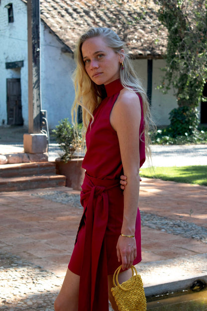 Falda Vera - rojo italiano