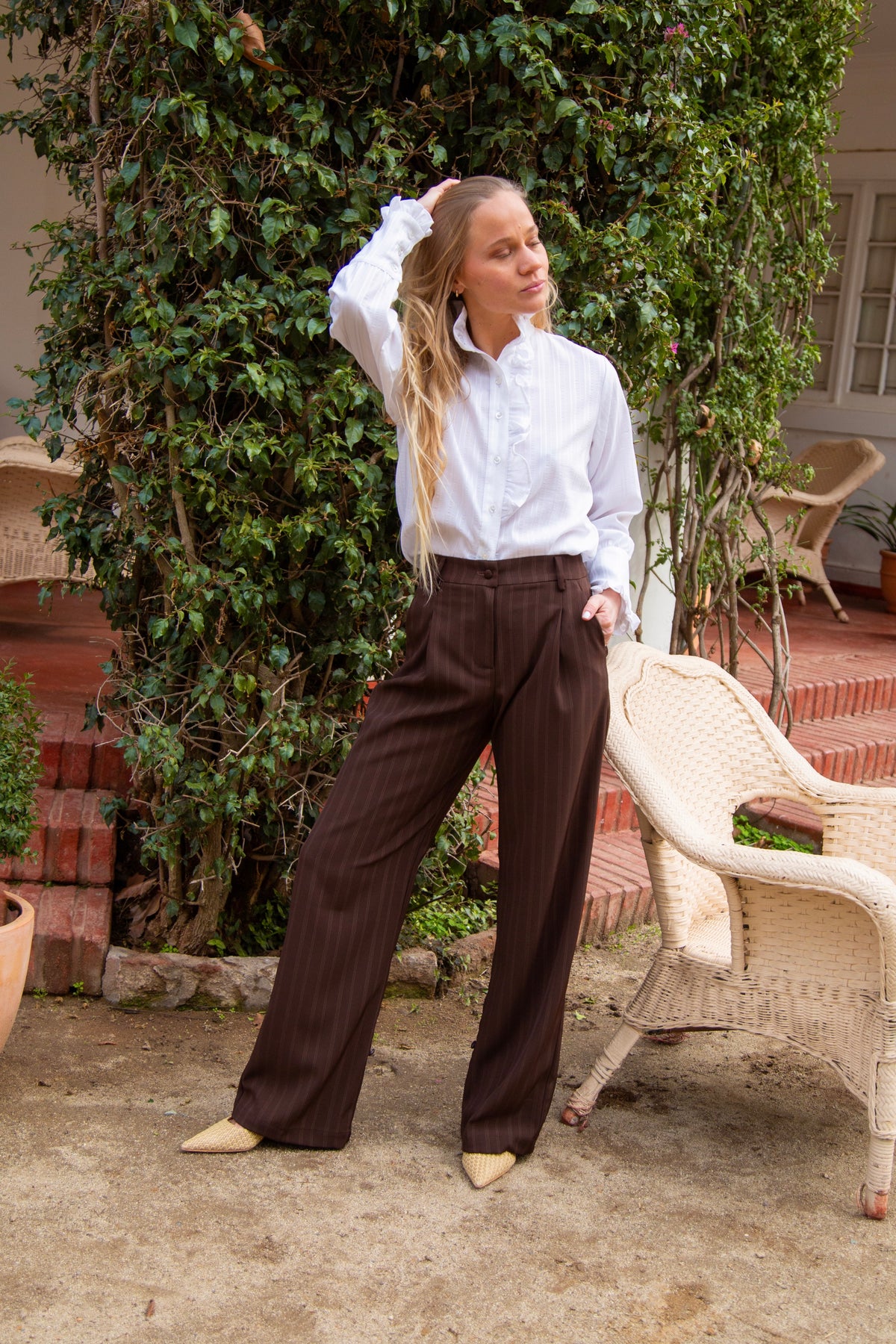 Pantalón Tiro Alto - Cora