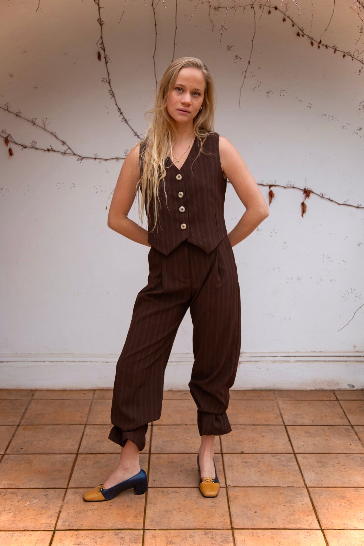 Pantalón Tiro Alto - Cora