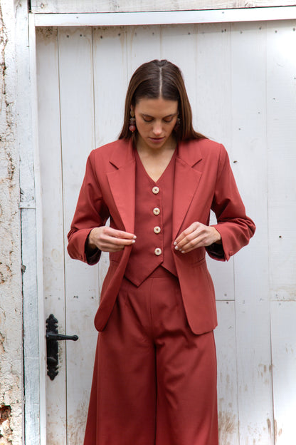 Blazer Ladrillo Mila