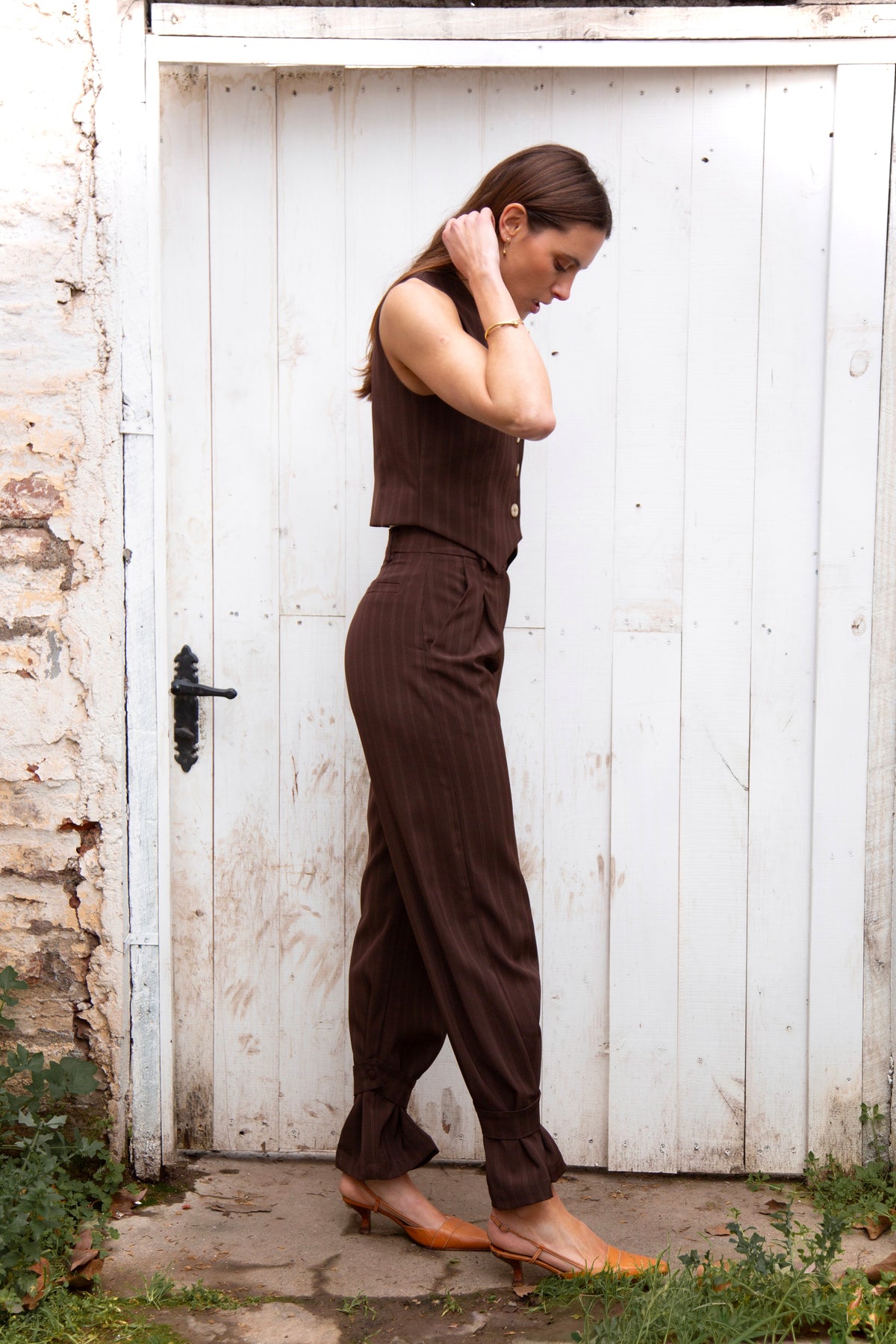 Pantalón Tiro Alto - Cora